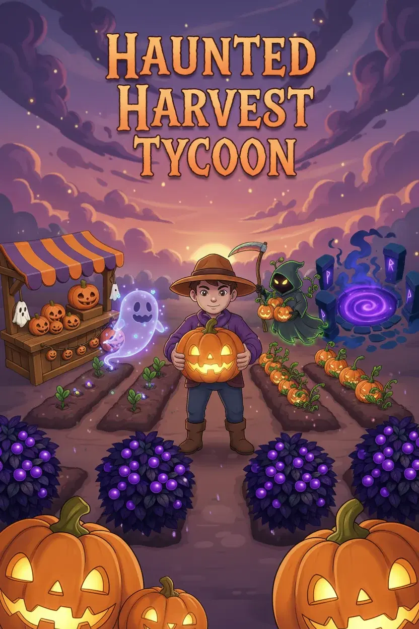 Haunted Harvest Tycoon | 2025 Halloween Game